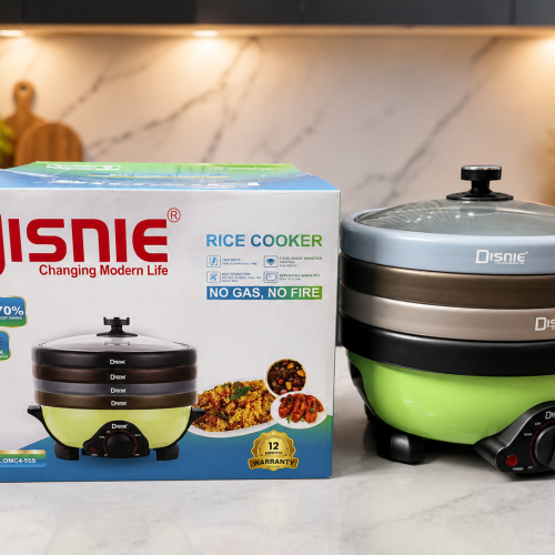 Disnie DMC4-55S Electric Multi Curry &amp; Rice Cooker With Lid- 5.5 Ltr
