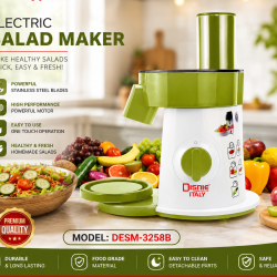 Disnie DESM-3258B Food Processor | Electric Vegetable &amp;amp;amp;amp; Salad Cutter