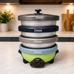 Disnie DMC4-55S Electric Multi Curry &amp; Rice Cooker With Lid- 5.5 Ltr